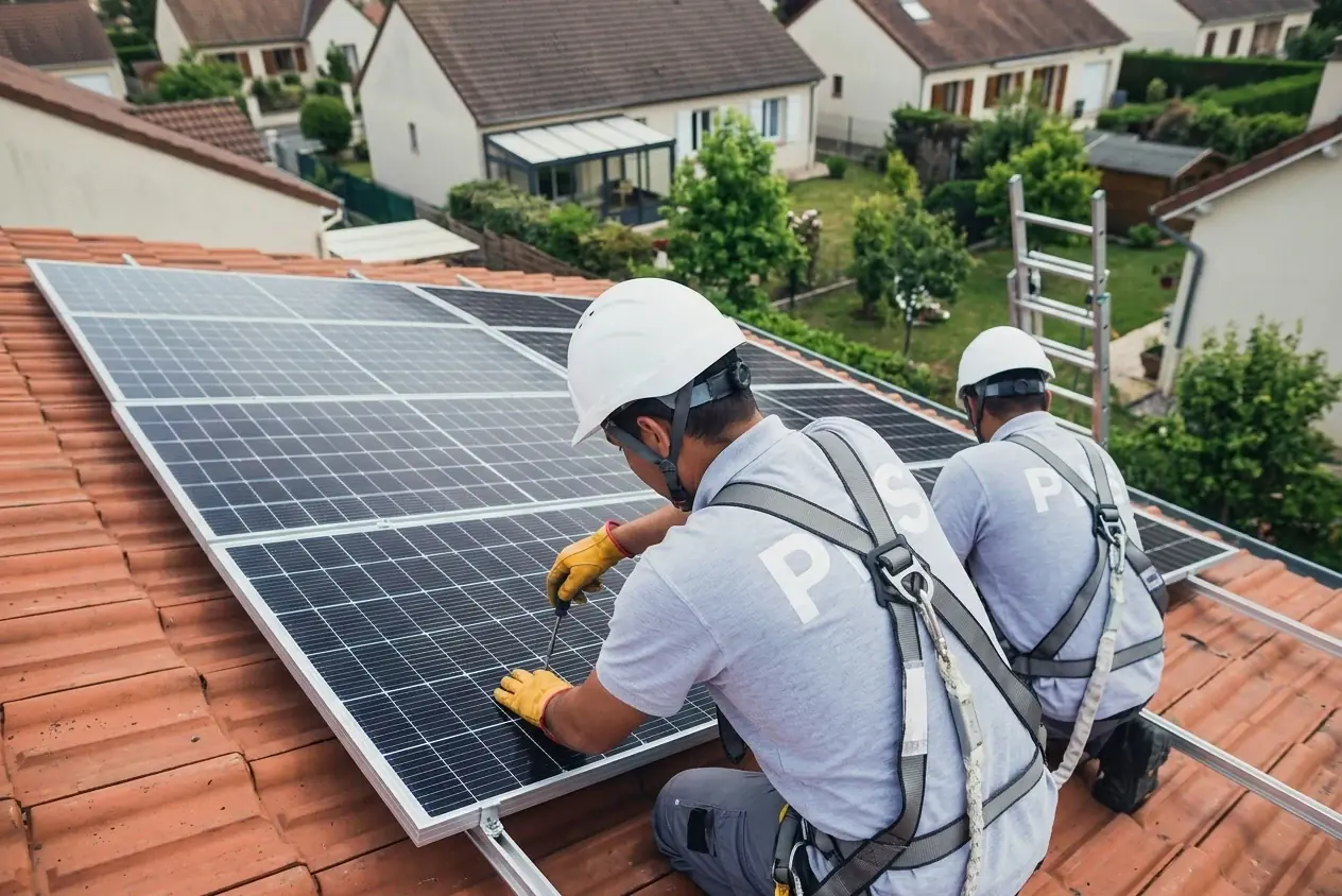 Panneaux solaires en toiture dans le Finistère